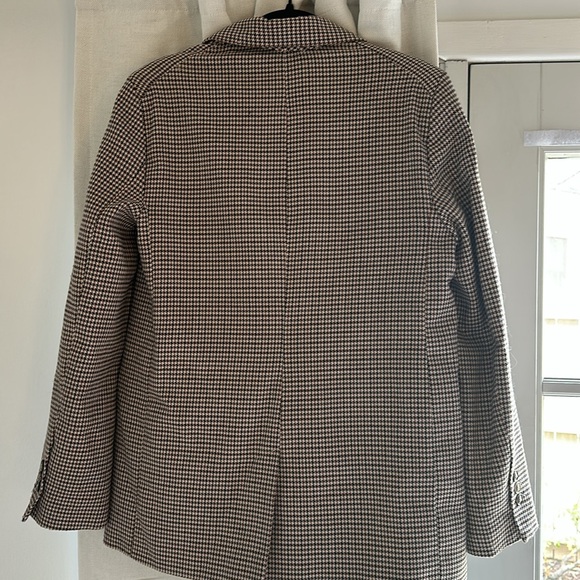 Topshop Oversized Houndstooth Blazer - Picture 4 of 8